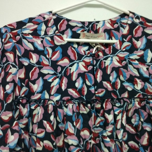 NWT Paul Joe  Lip Print Top Long sleeves - Picture 5 of 10